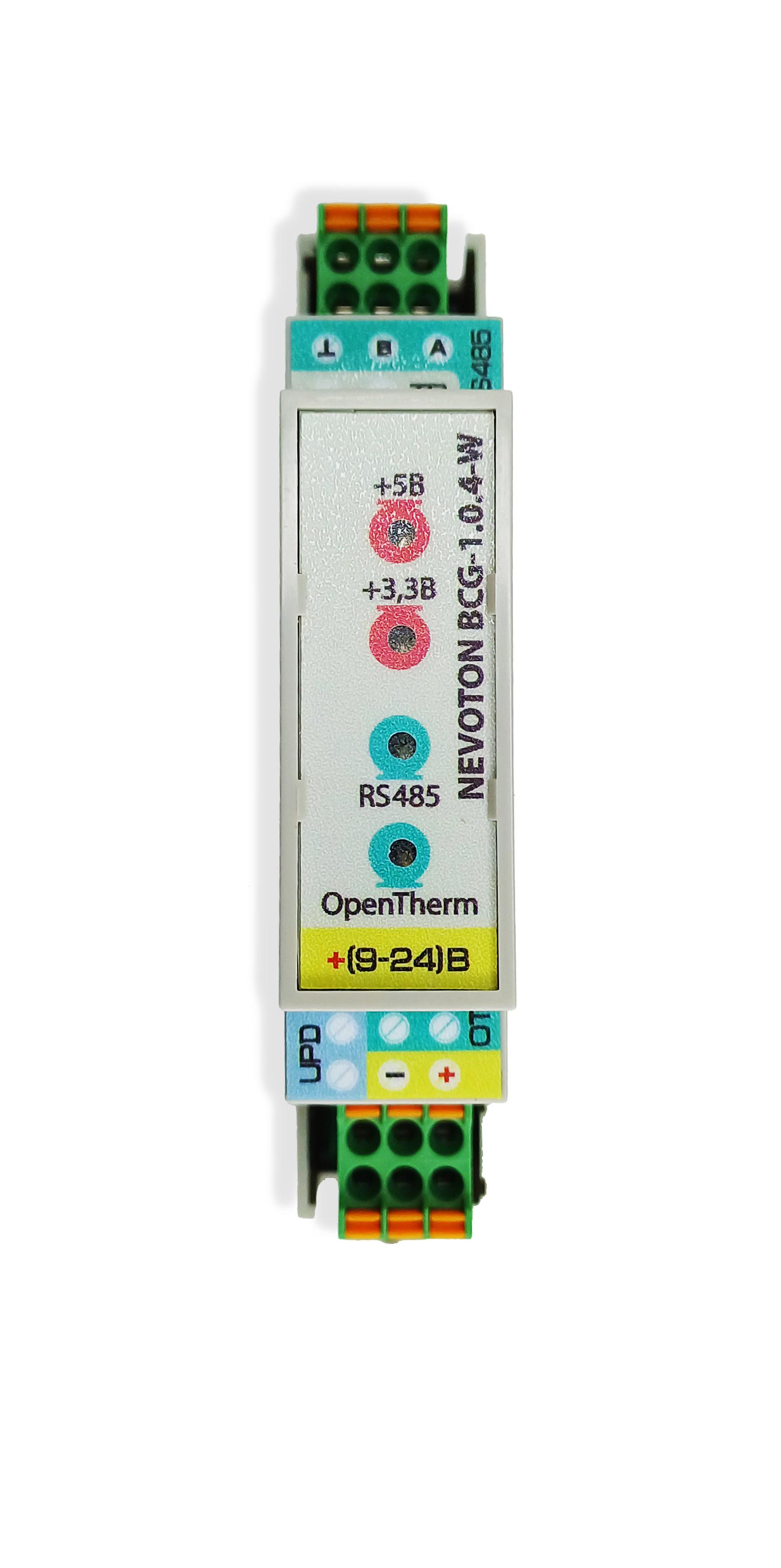 Шлюз OpenTherm - Modbus NEVOTON BCG-1.0.4-W