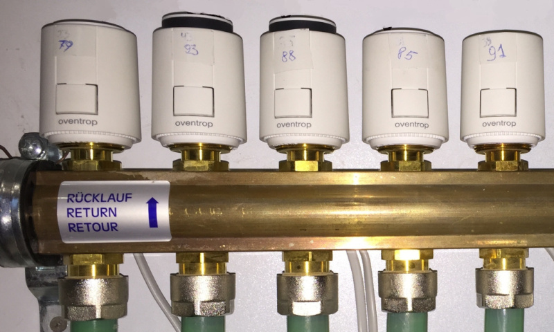 Зональное управление отоплением 	— практическая реализация